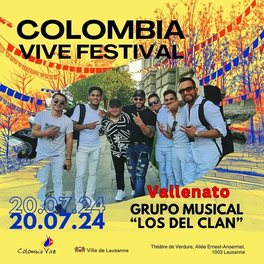 Colombia Vive Festival – Los Del Clan – 20.07.2024