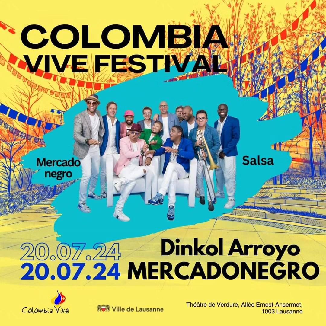 Colombia Vive Festival 2024 – Mercado Negro – 20.07.24