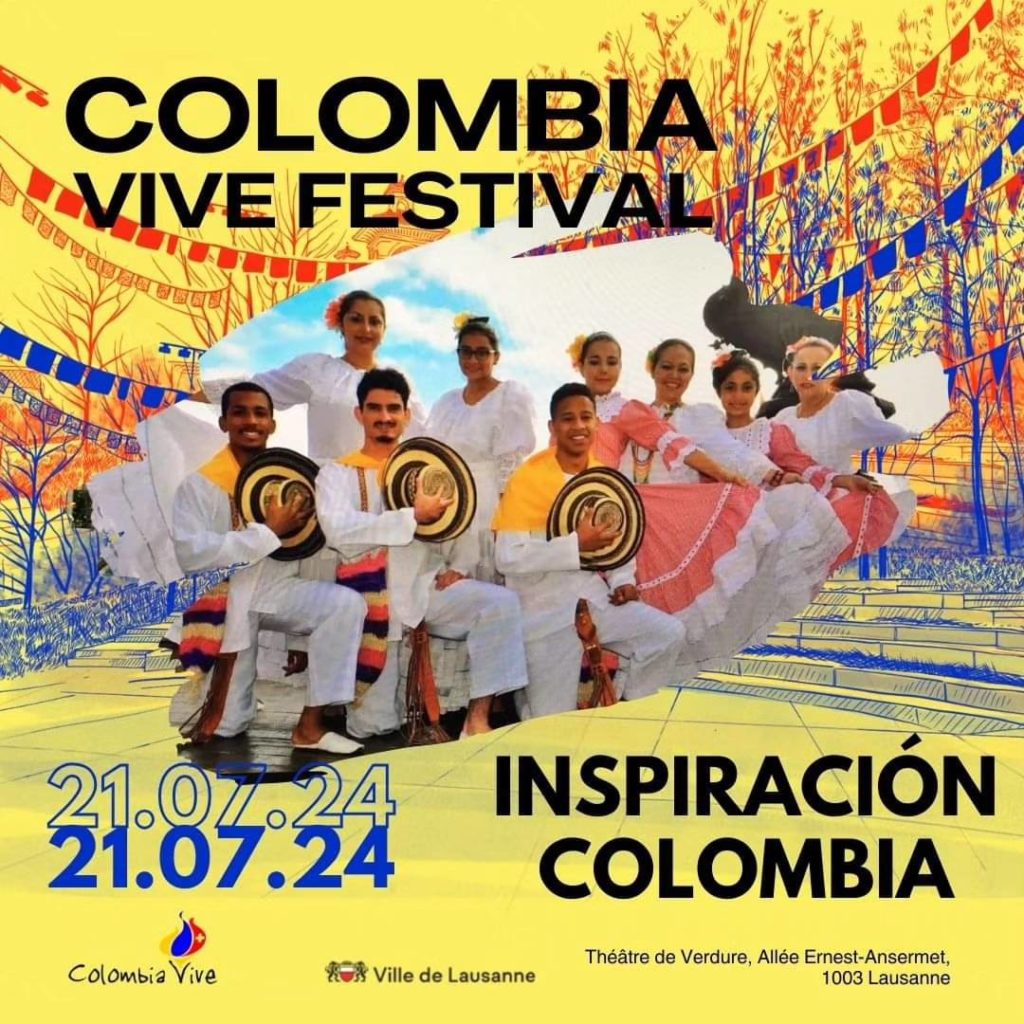 Colombia Vive Festival 2024 – Inspiración Colombia – 21.7.2024