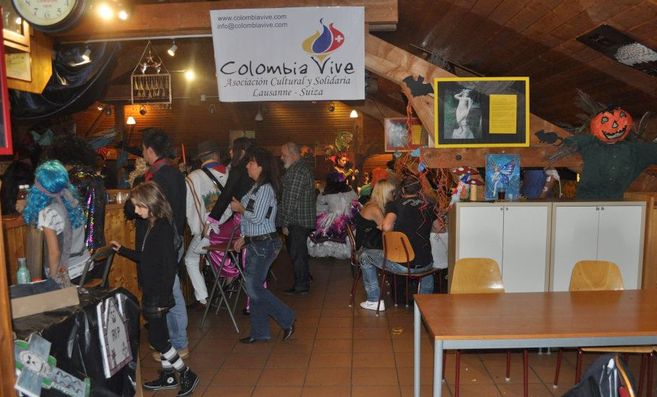 Halloween día de rumba en Suiza