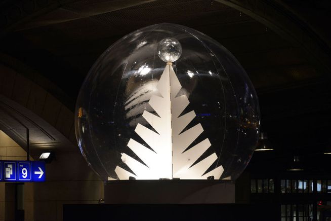 Lausanne se ilumina para las fiestas de Navidad