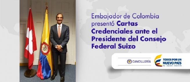 Nuevo Embajador de Colombia en Suiza