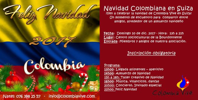 Navidad colombiana en Suiza